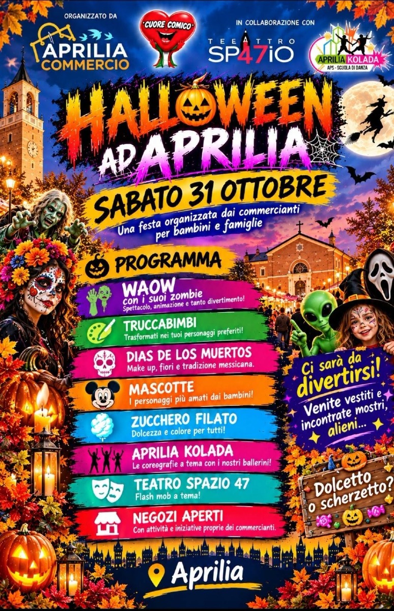 Halloween - loc varie iniziative 2026