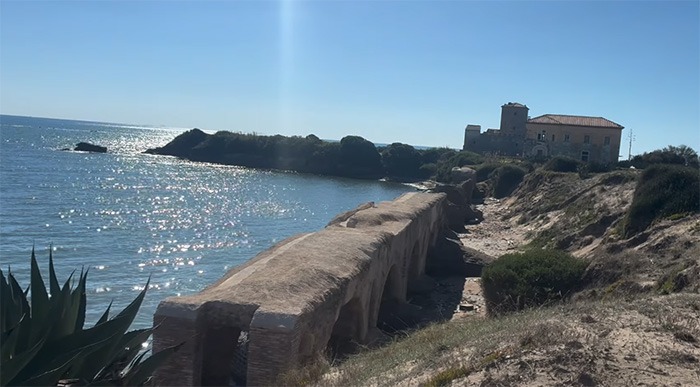 Torre Astura_ponte acquedotto romano restaurato