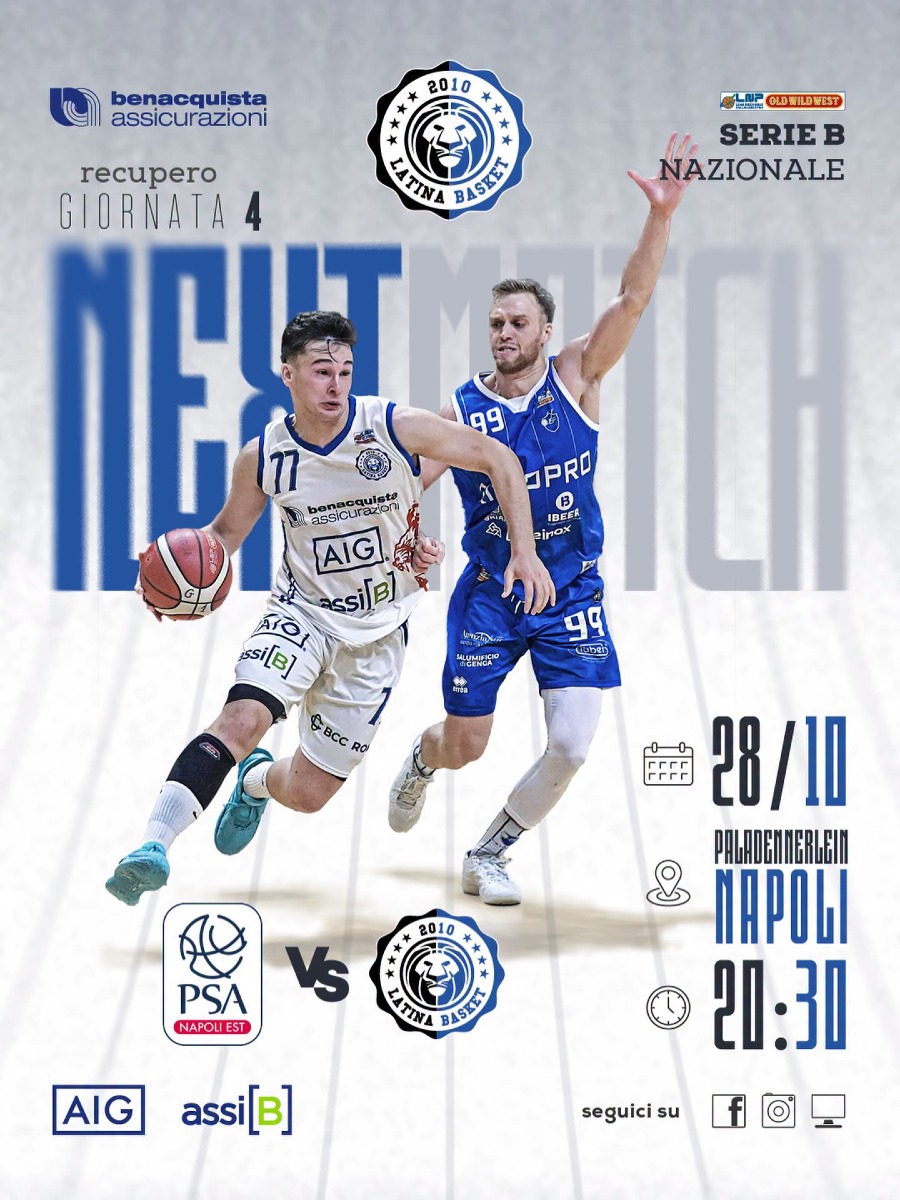 Latina Basket_recupero quarta giornata