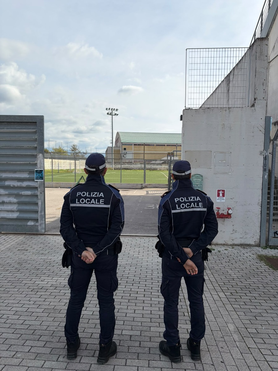 Stadio Bartolani Cisterna - Polizia Locale