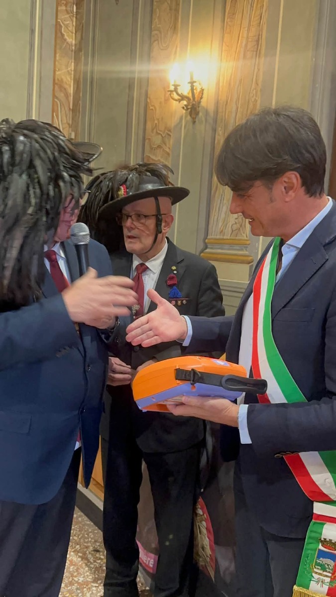 Albano - donazione defibrillatore
