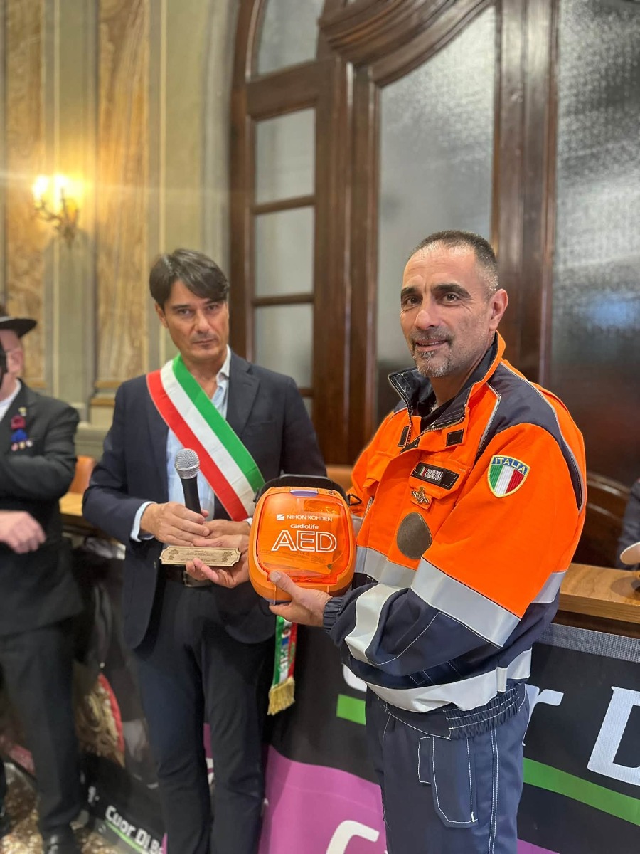 Albano - donazione defibrillatore